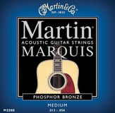 Acoustic Guitar Strings Marquis 92/08 Phosphor Bronze M2200 Single Set, Medium 13-56